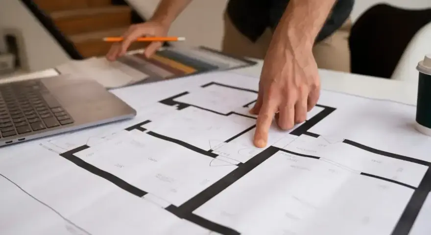 Odbiór budowy domu: przegląd planów, wybór materiałów i lista rzeczy do zrobienia.