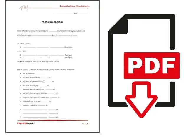 klucze do nowego mieszkania, umowa deweloperska, protokół odbioru