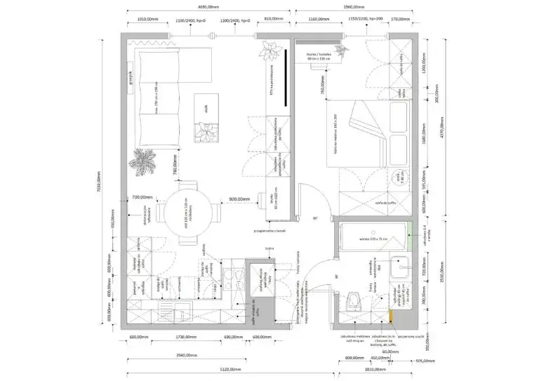 por&oacute;wnanie projektu koncepcyjnego i kompleksowego wnętrza